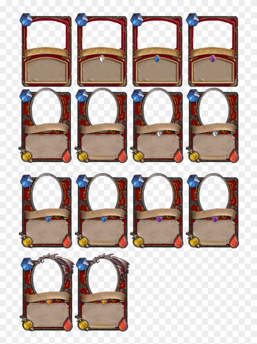 747 X 1069 3 - Hearthstone Empty Card Clipart