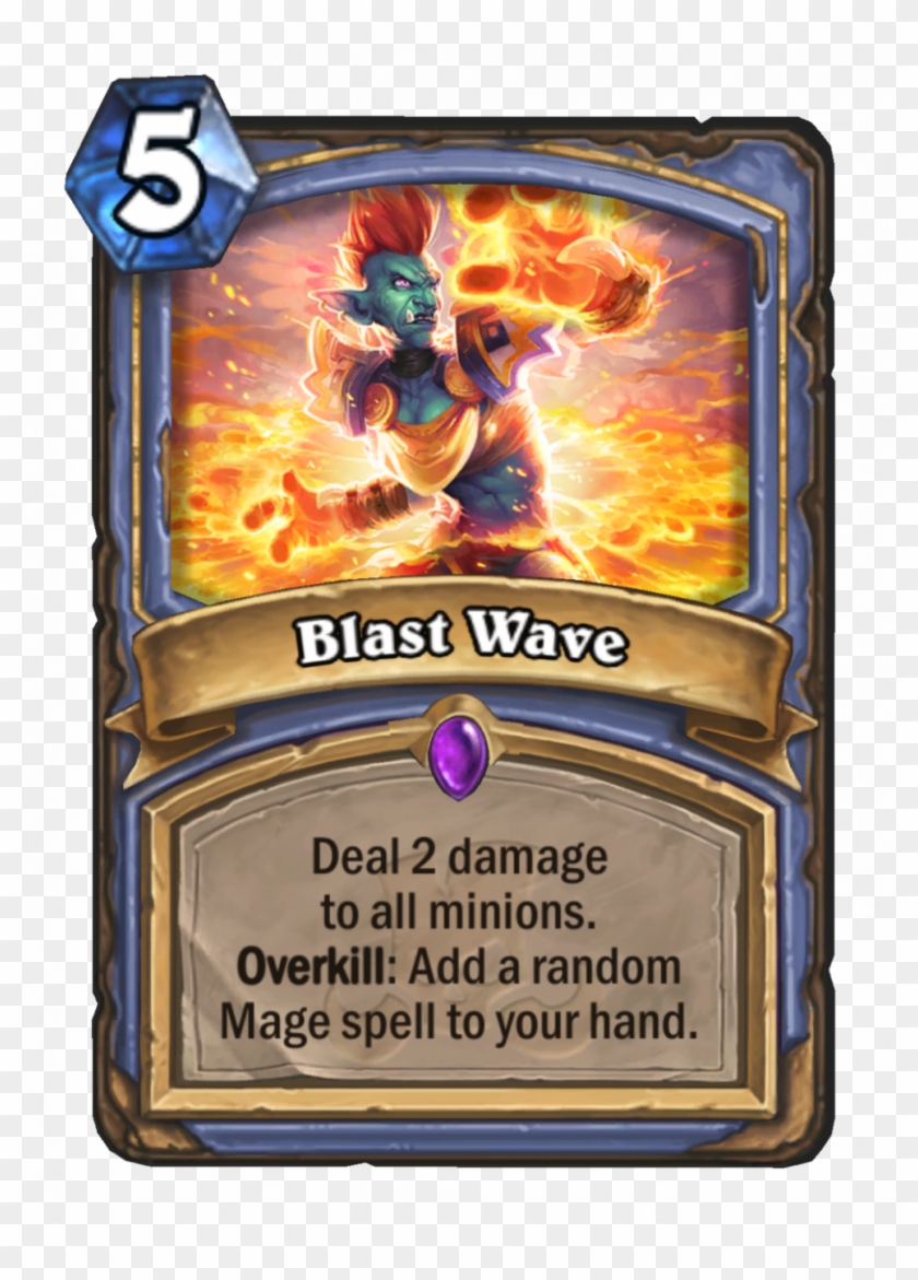 Rastakhan's Rumble Card Reveal Blast Wave - Blast Wave Hearthstone Clipart