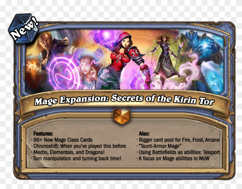 Secrets Of The Kirin Tor - Kirin Tor Hearthstone Clipart #1581294
