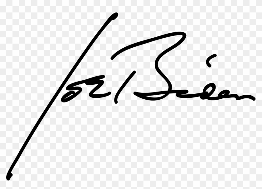 1280 X 865 2 - Joe Biden Signature Clipart