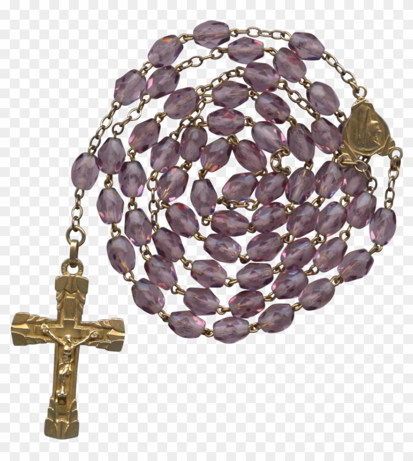 Free Download Amethyst Clipart Amethyst Rosary Purple - Png Download