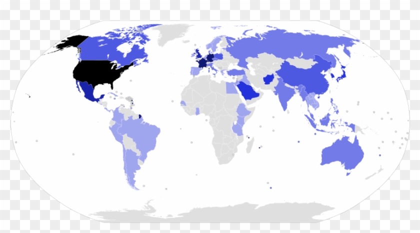Hsbc World Map Clipart #1581446