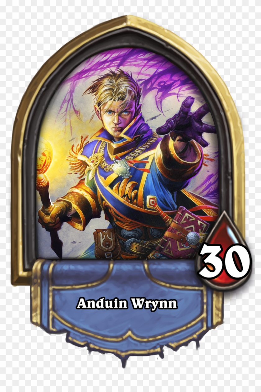 Anduin Wrynn - Hearthstone Heroes Clipart #1581448