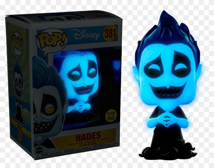 Hades Glow In The Dark Pop Vinyl Figure - Funko Pop Hades Glow In The Dark Clipart