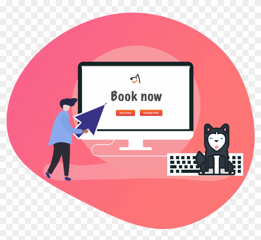 Online Booking - Cartoon Clipart #1582125