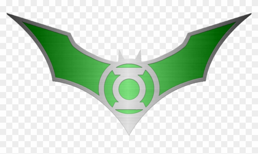 Batman-green Lantern Logo - Batman Green Lantern Logo Clipart #1582126