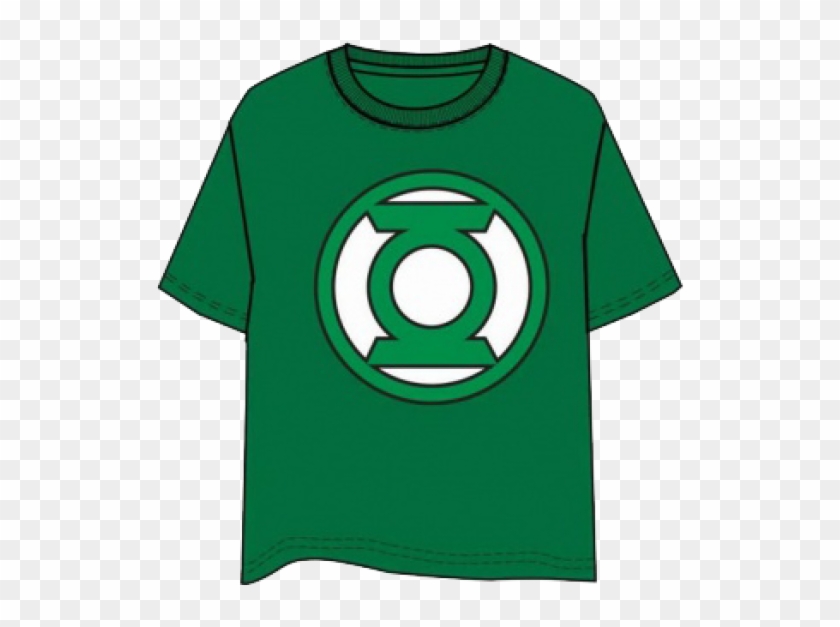 Green Lantern Logo T-shirt - Linterna Verde En Logo Clipart