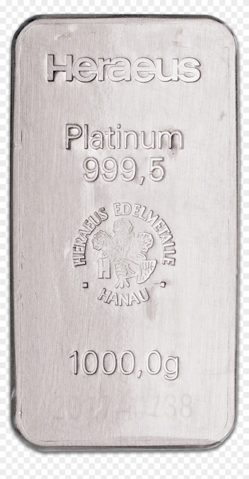 Heraeus Platinum Bar - Pamp Platinum 1kg Bar Clipart #1582365