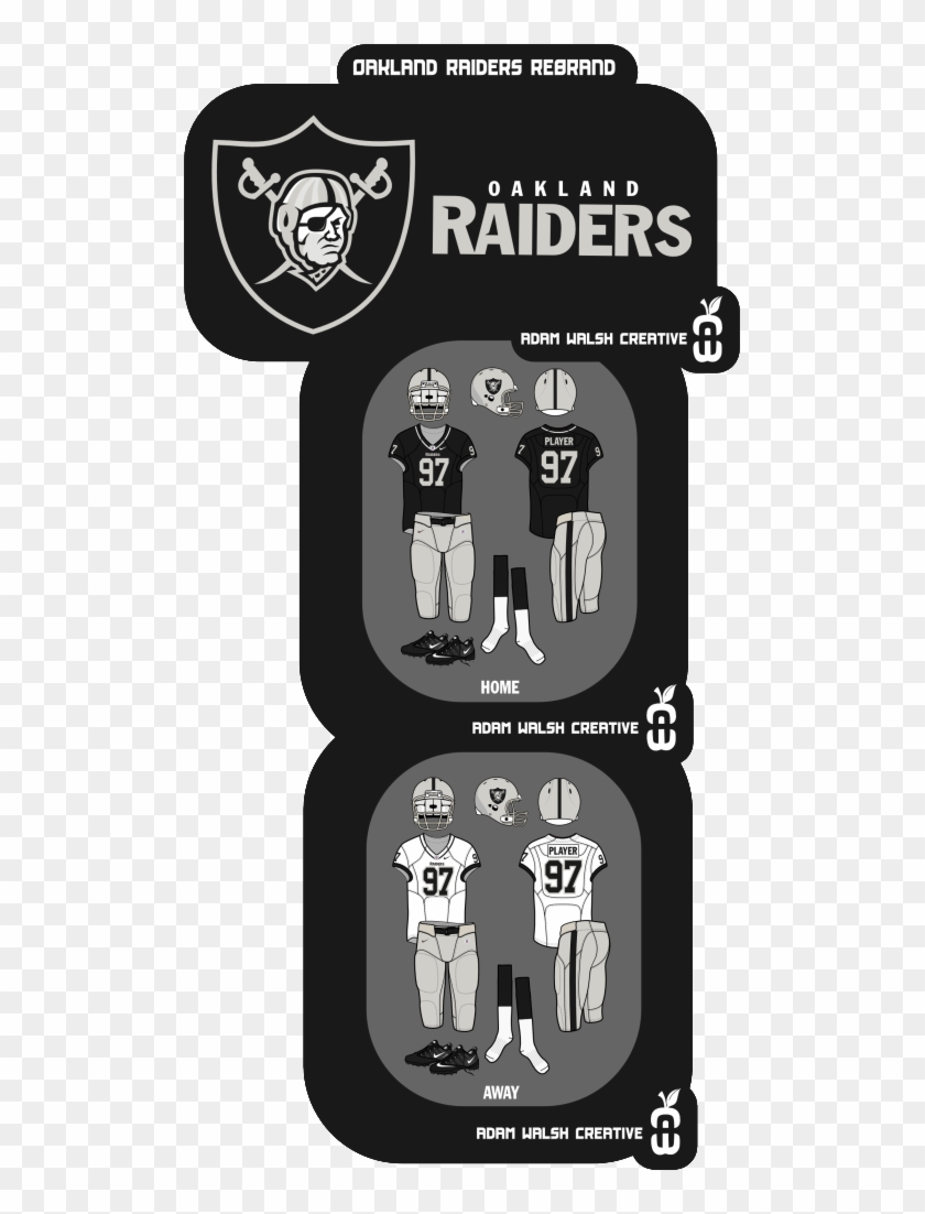 Oaklandraidersrebrand-2 T=1312090304 - Poster Clipart