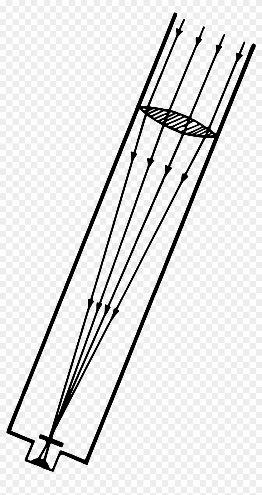 This Free Icons Png Design Of Refracting Telescope Clipart #1582576