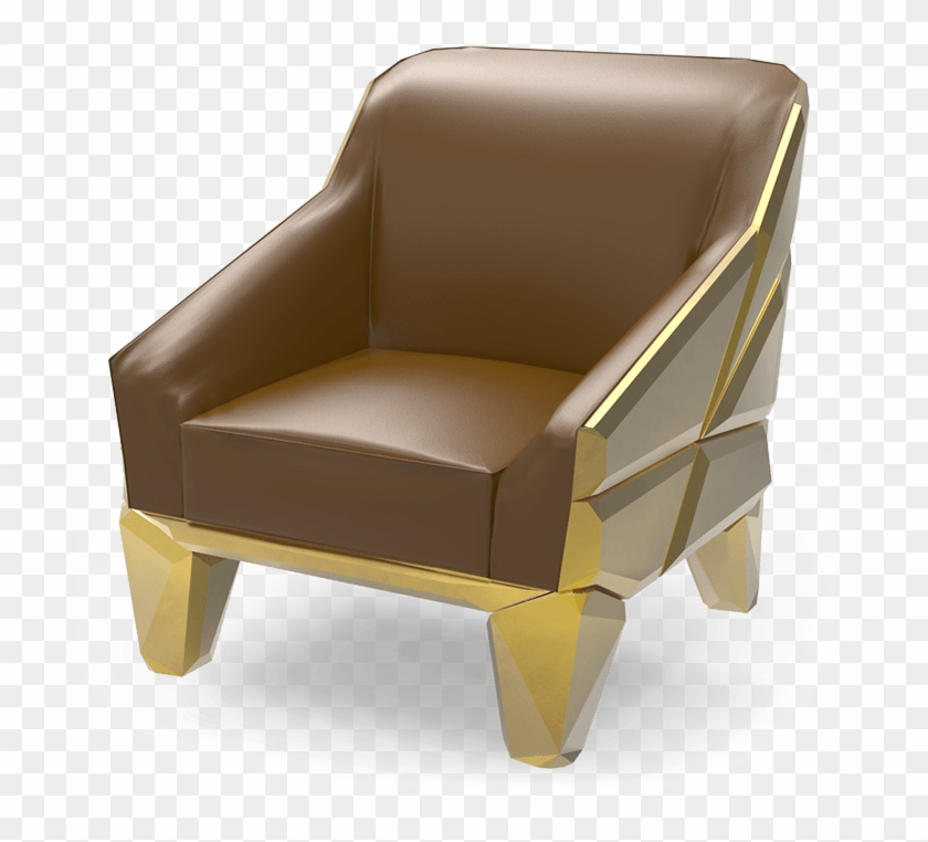 Hades Armchair - Club Chair Clipart #1582873