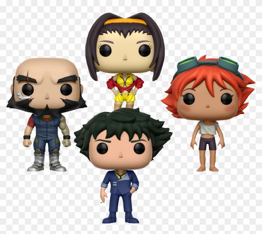 Space Cowboys Pop Vinyl Figure Bundle - Cowboy Bebop Pop Vinyl Clipart