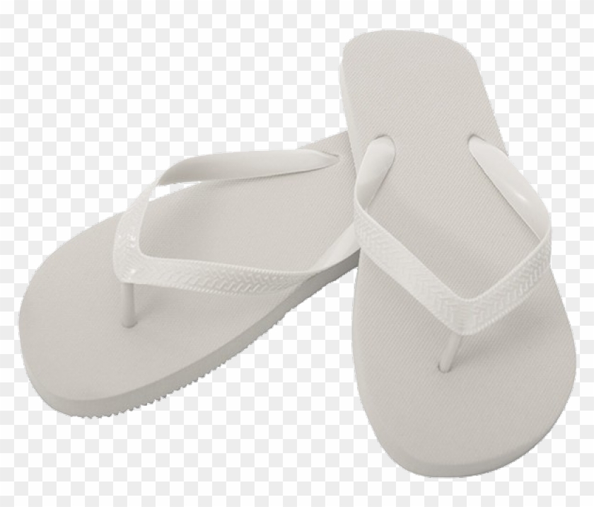 White Flip Flops Png - White Flip Flops Transparent Clipart