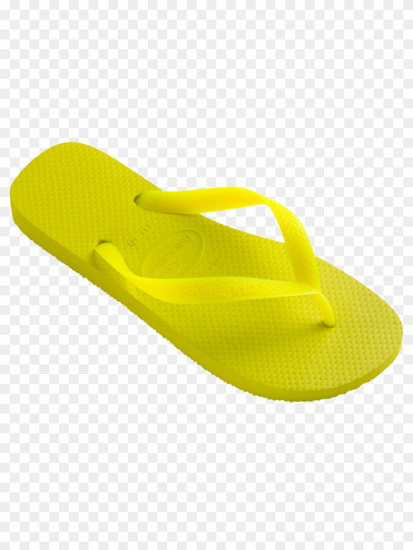 Flip Flops Png - Havaianas Top Amarelo Clipart #1583605