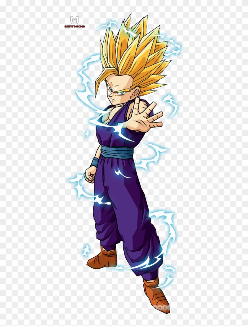 Teengohan2 Super Saiyan Clipart