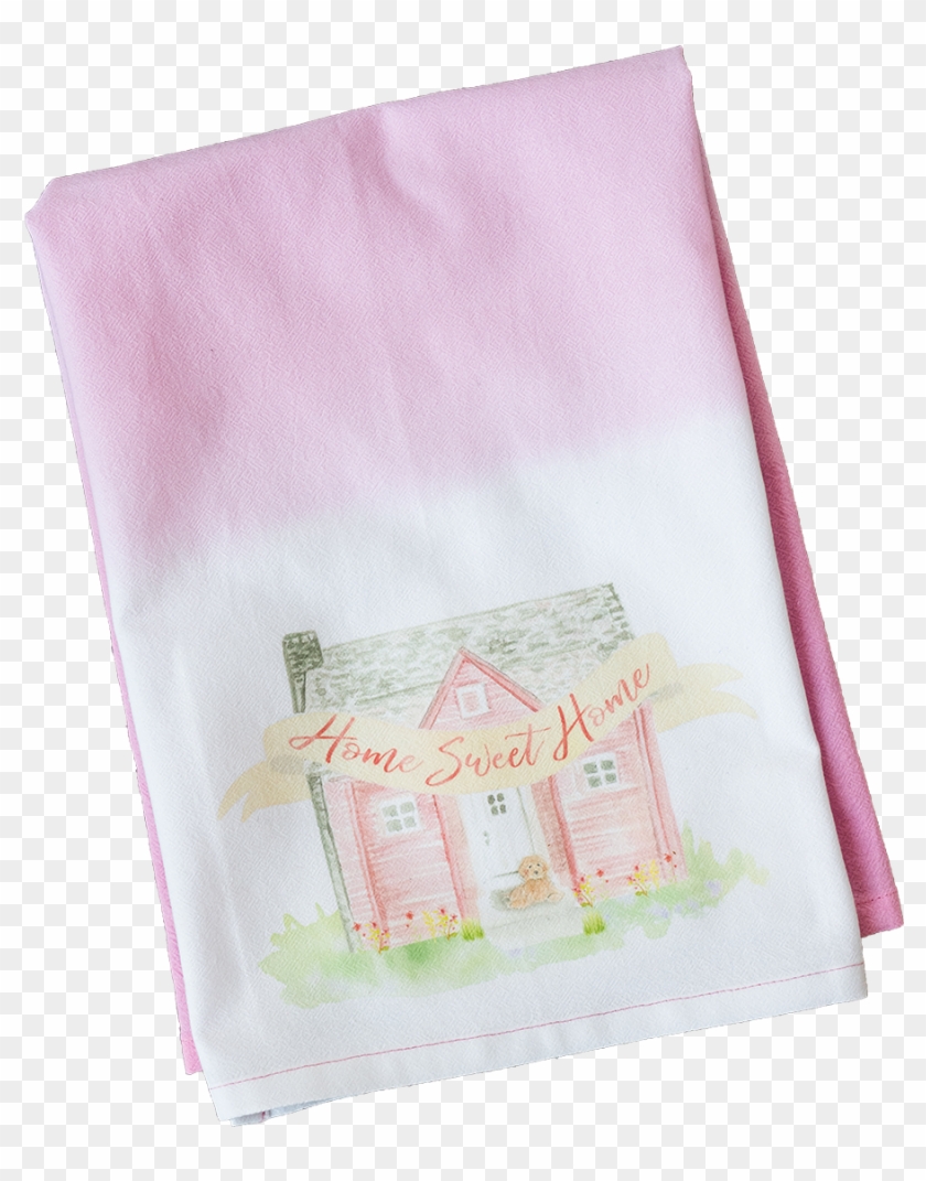 Pink Watercolor House - Paper Clipart #1584183