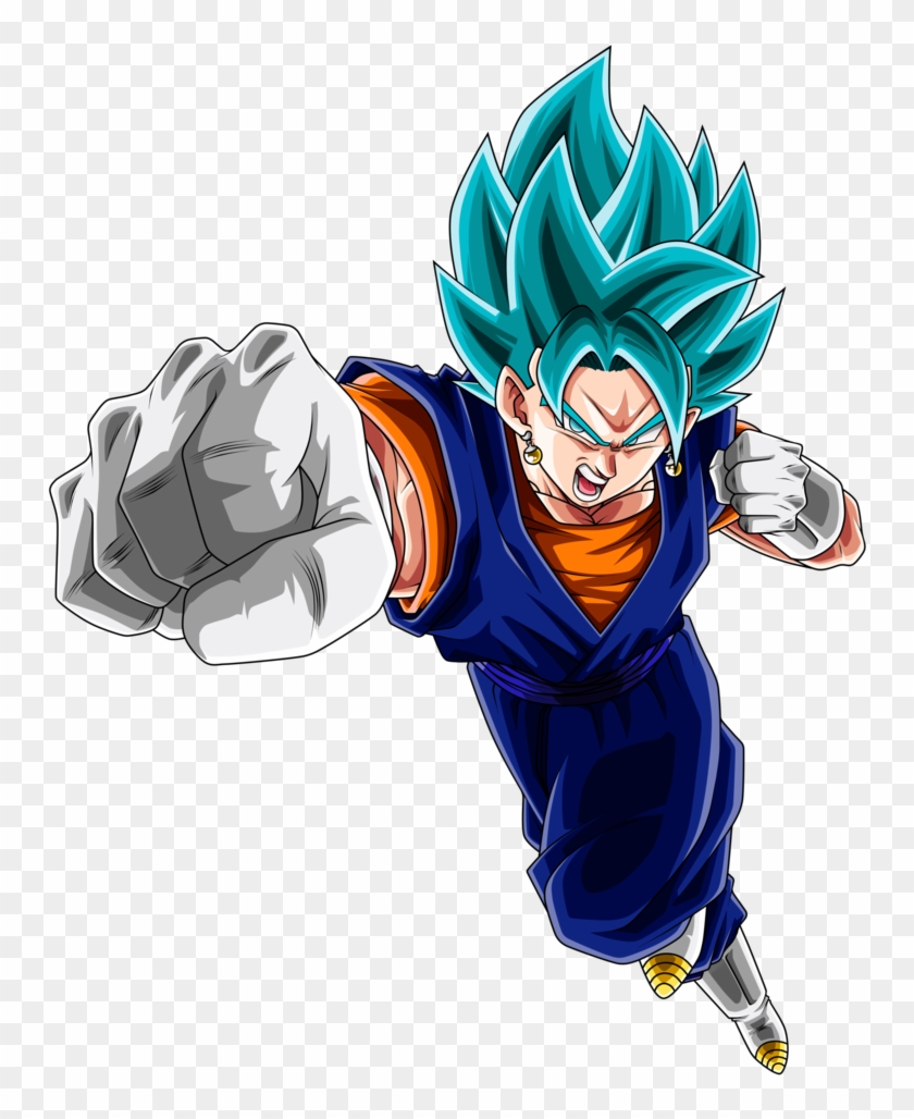Vegito Blue - Dragon Ball Super Broly Power Level Clipart