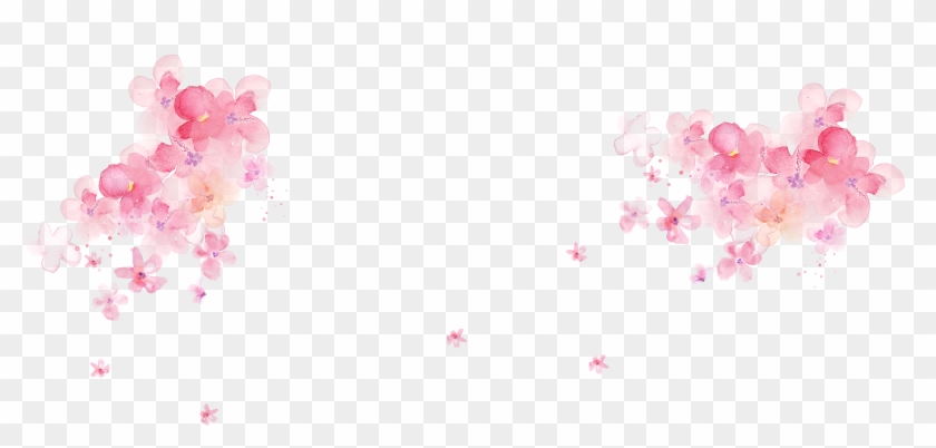 Watercolor - Cherry Blossom Watercolor Wallpaper Desktop Clipart #1584221