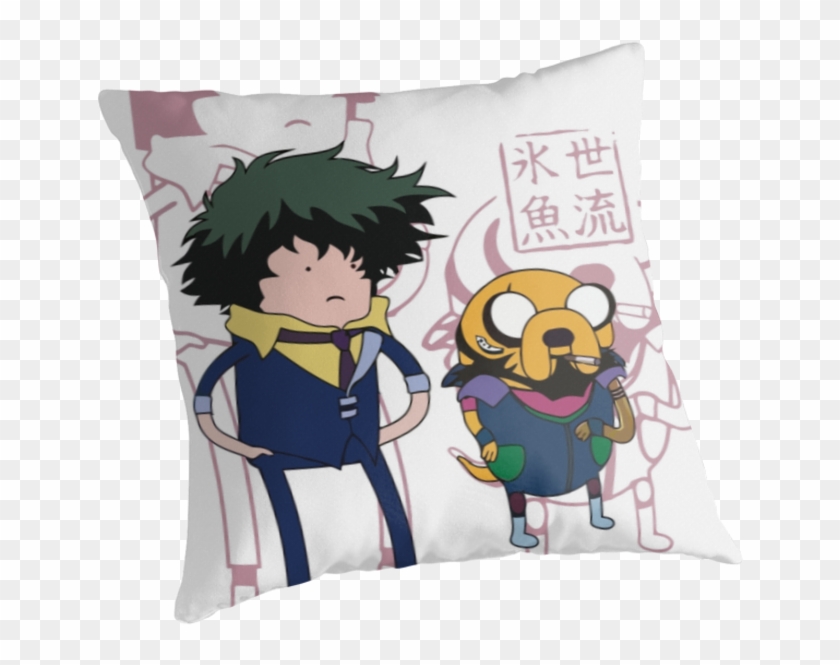 Cowboy Bebop Adventure Time Crossover - Cushion Clipart #1584244