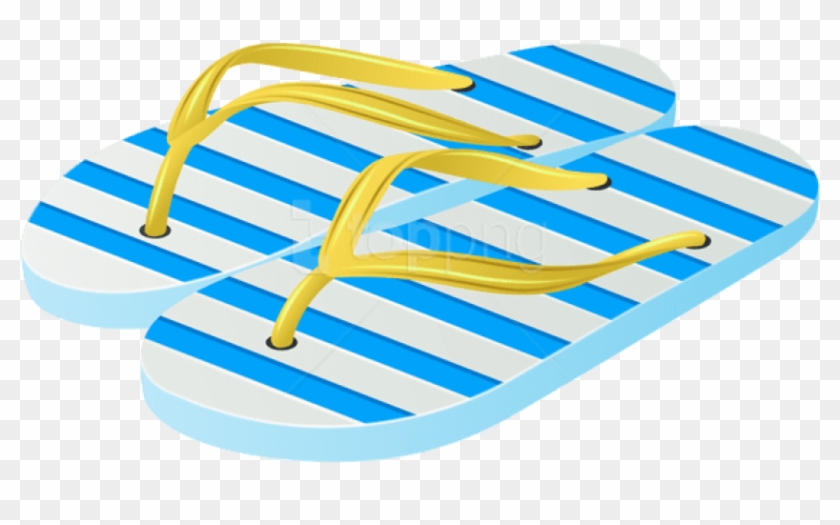 Beach Flip Flops Png - Beach Flip Flops Flip Clipart Transparent Png #1584302