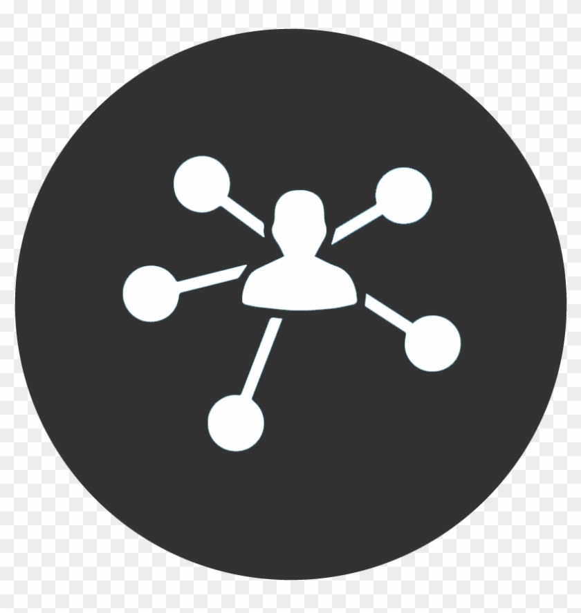 Marketing Influencer Icon - Influencer Black And White Clipart #1584328