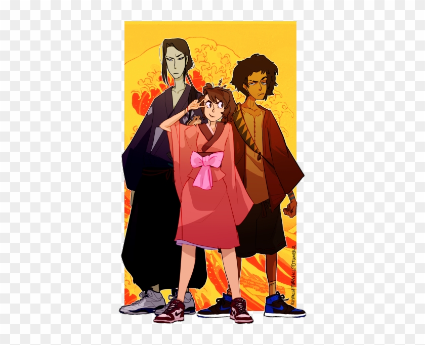 Jordans Draws Jin Samurai Champloo Mugen Fuu A Good - Samurai Bebop Clipart #1584351