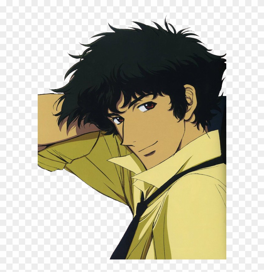 Spike Spiegel Cowboy Bebop Transparent - Hot Spike Spiegel Clipart #1584689