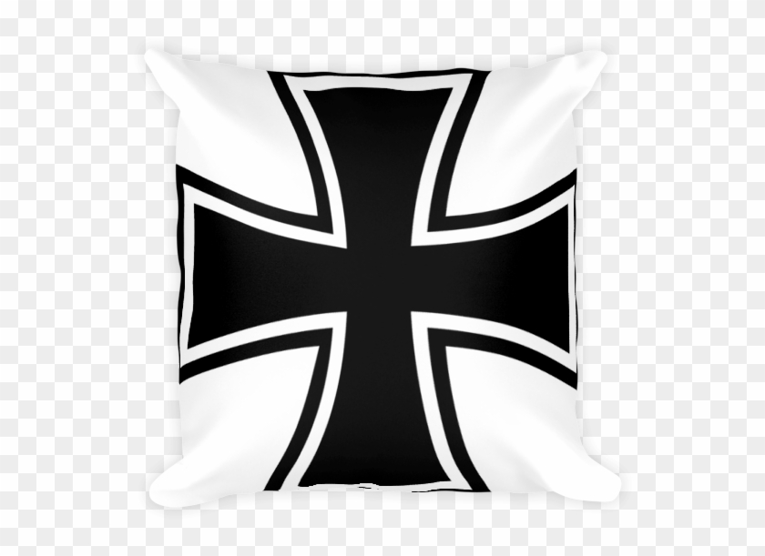 German Iron Cross Basic Pillow - German Iron Cross Clipart - Png Download #1584755