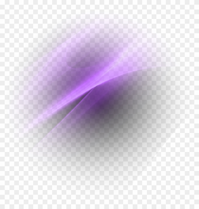 Purple Glow Transparent - Macro Photography Clipart