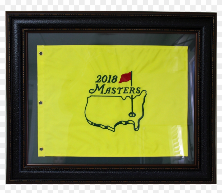 2018 Masters Pin Flag - Masters Flag Clipart #1584856