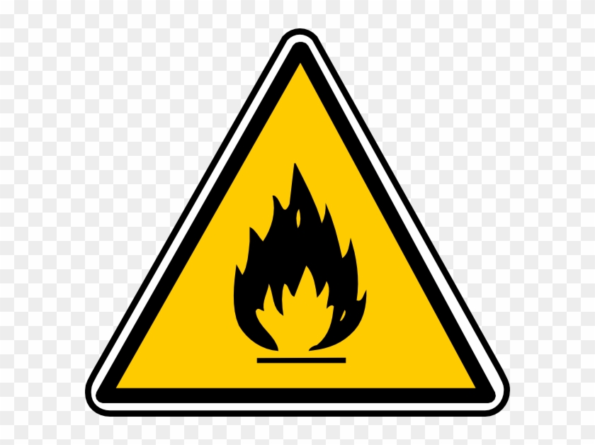 Inflammable Sign Clipart