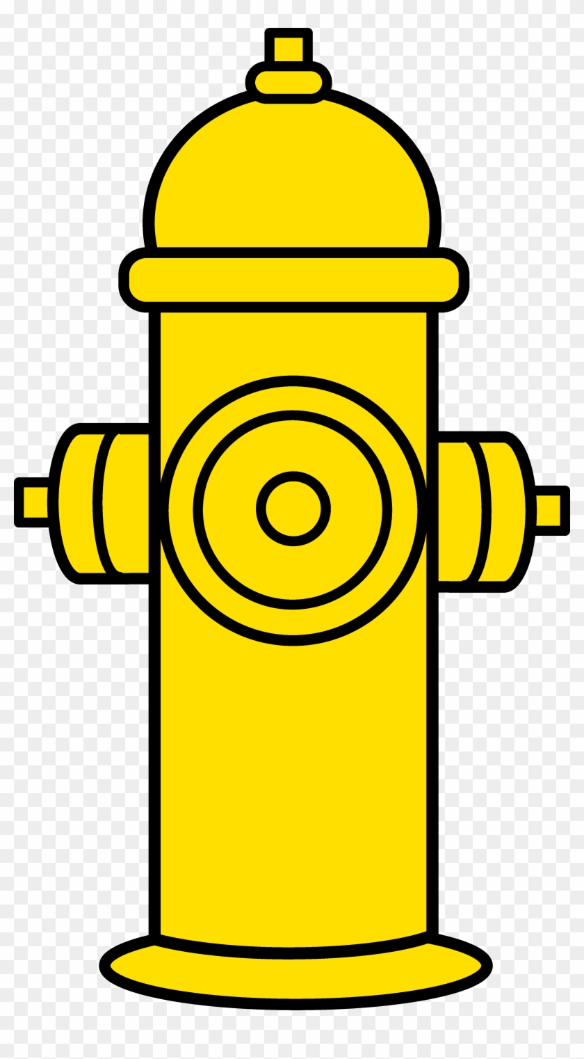Clipart Free Clip Art - Fire Hydrant Easy Drawing - Png Download #1585227
