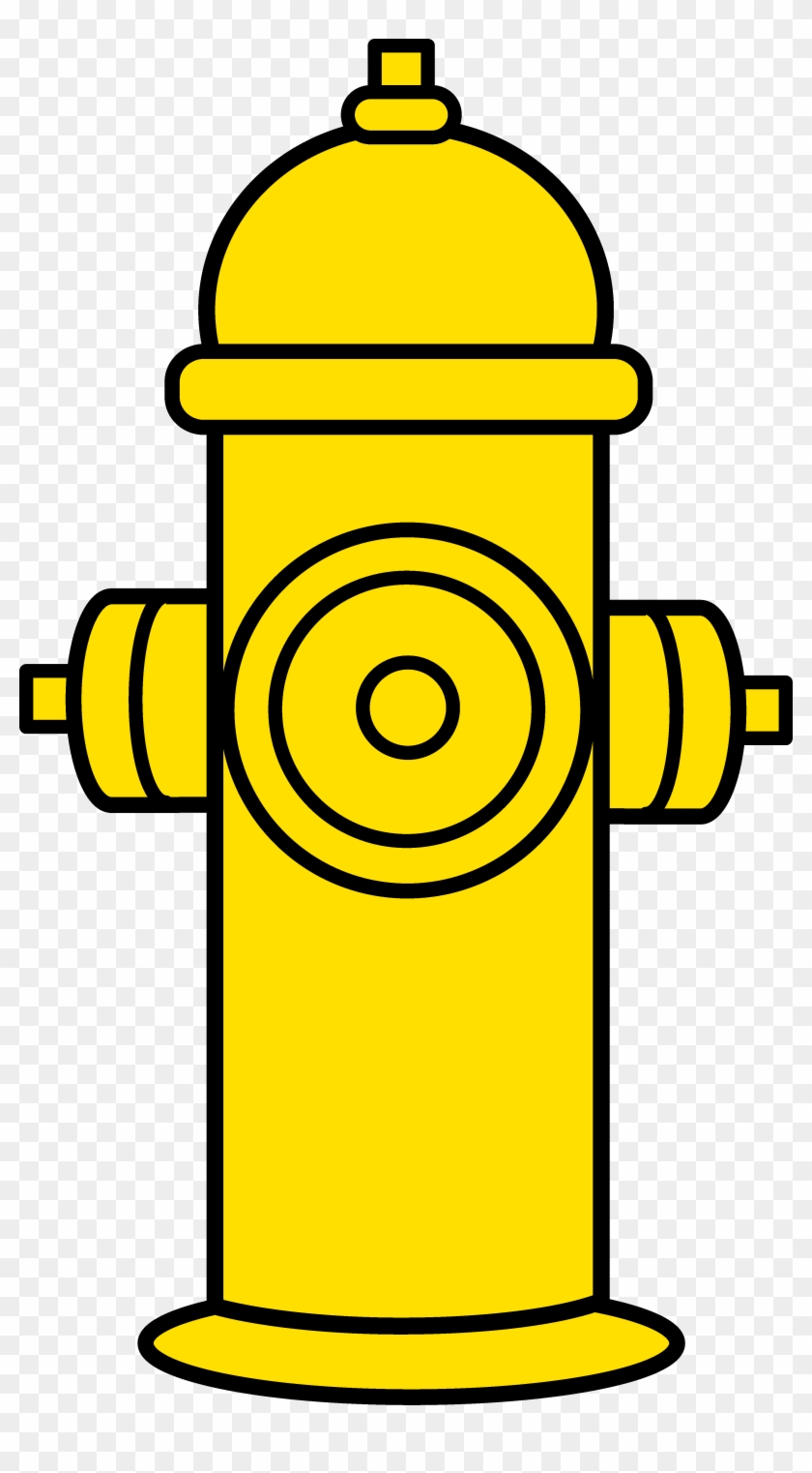Clipart Free Clip Art - Fire Hydrant Easy Drawing - Png Download