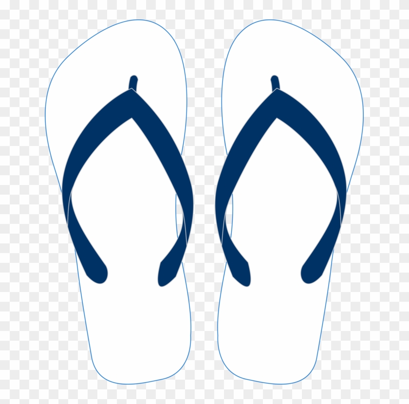 Computer Icons Shoe Flip-flops Download Sandal - Flip-flops Clipart