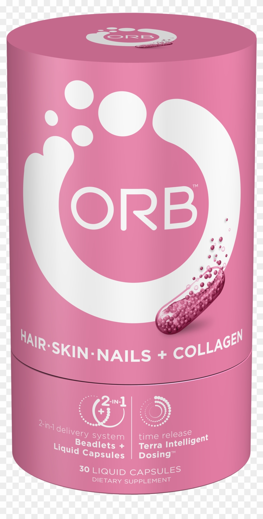 Orb Hair Skin Nails Collagen Clipart #1585345