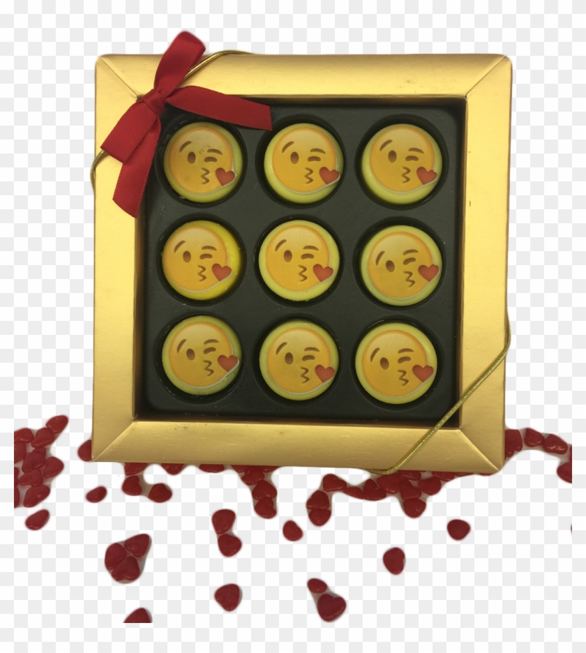 Kiss Emoji Mini Chocolate Covered Oreos Gift Box - Illustration Clipart