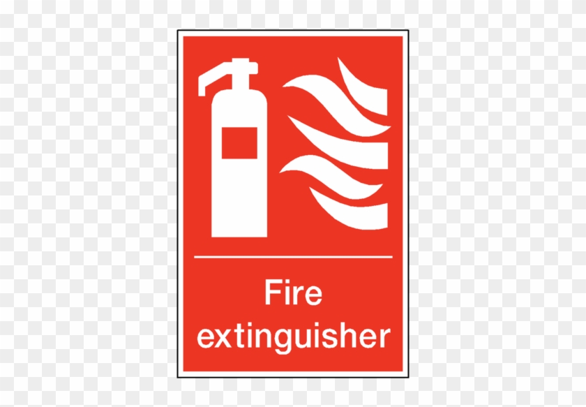 Fire Extinguisher Sticker - Fire Extinguisher Safety Sign Board Clipart #1585462