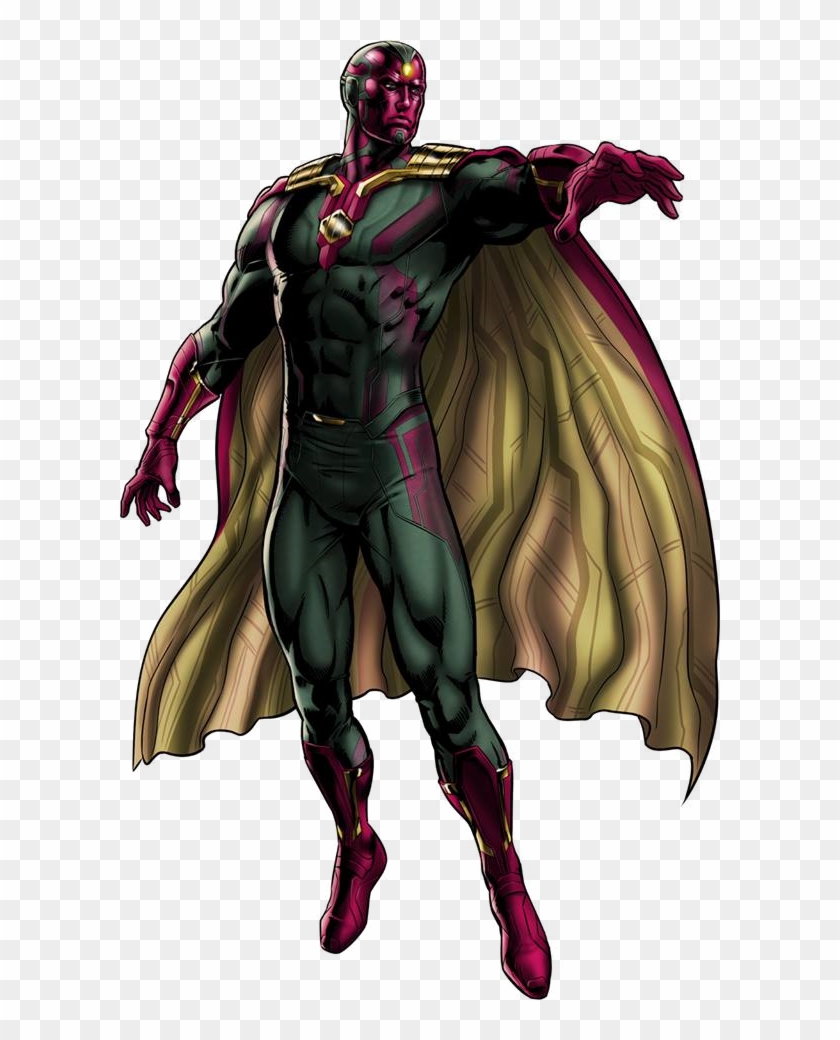 Ultron Clipart Marvel Villain - Marvel Avengers Alliance Vision Age Of Ultron - Png Download