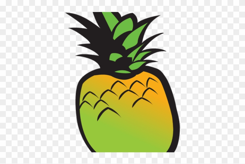 Pineapple Clipart Transparent - Vector - Png Download #1585873