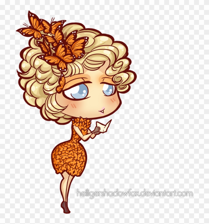 The Hunger Games - Effie Hunger Games Cartoon Clipart