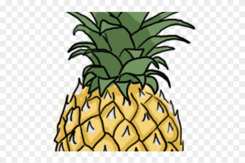 Pineapple Clipart Classy - Pineapple Drawing Step By Step - Png Download #1586170