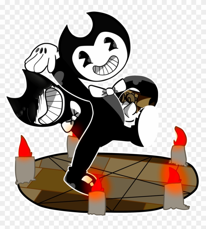 Bendy And The Ink Machine - Bendy And The Ink Machine Satanic Clipart #1586241