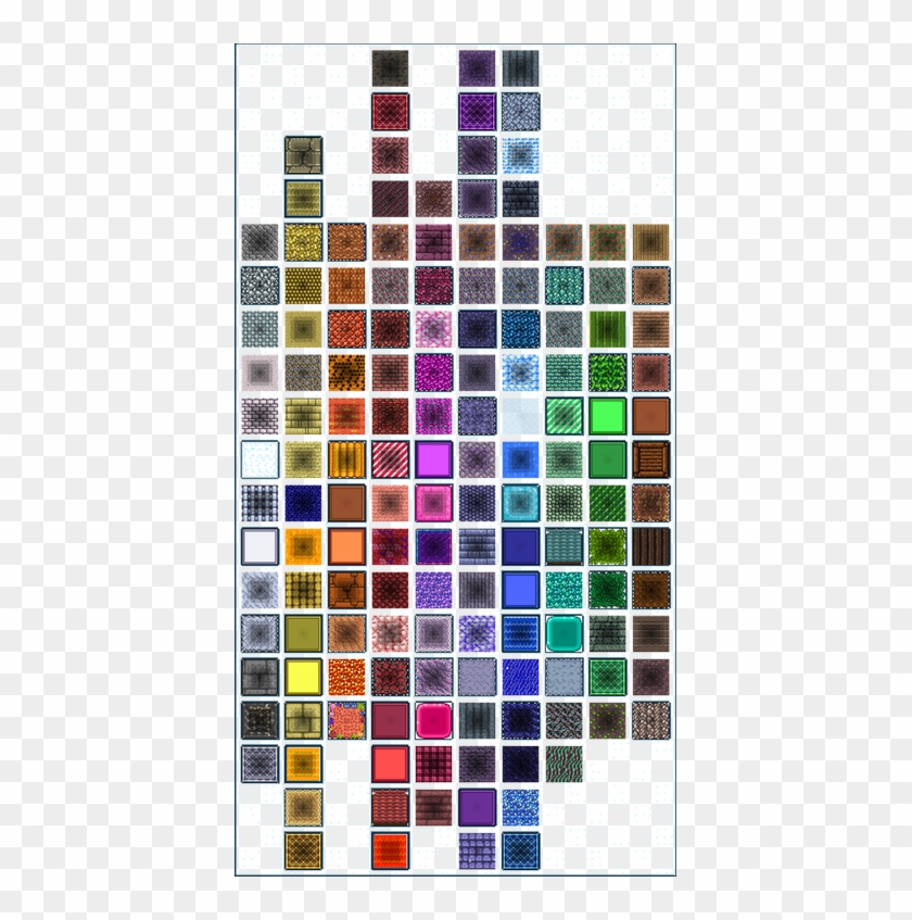 The Color Palette I Use For Pixel Art, You Guys Might - Terraria Block Colour Palette Clipart