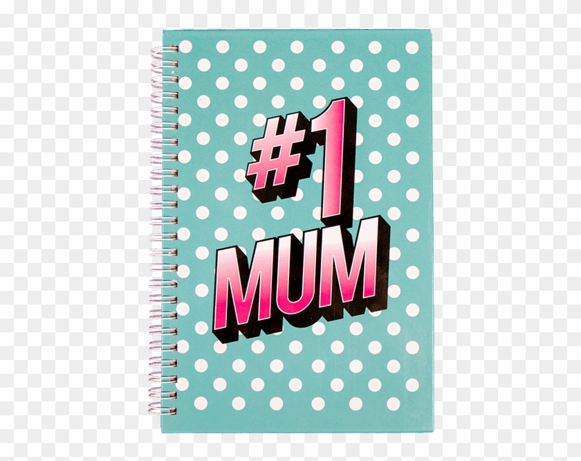 #1 Mum A5 Spiral Notebook - Pouzdro Na Huawei Y6 Prime 2018 Clipart #1586655
