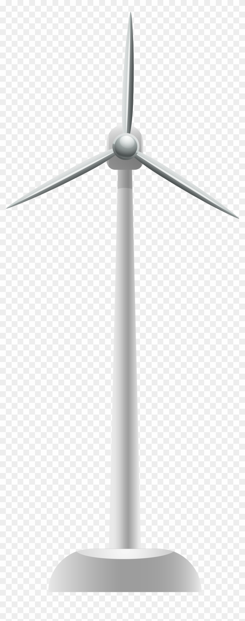 Wind Turbine Png Clip Art - Turbine Transparent #1586692
