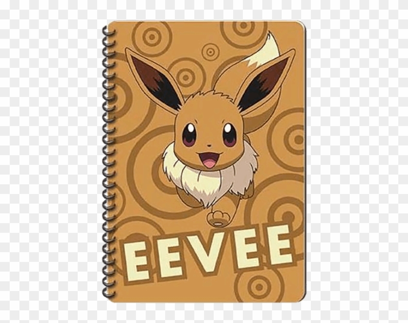 Eevee A5 Spiral Notebook - Cartoon Clipart #1586722