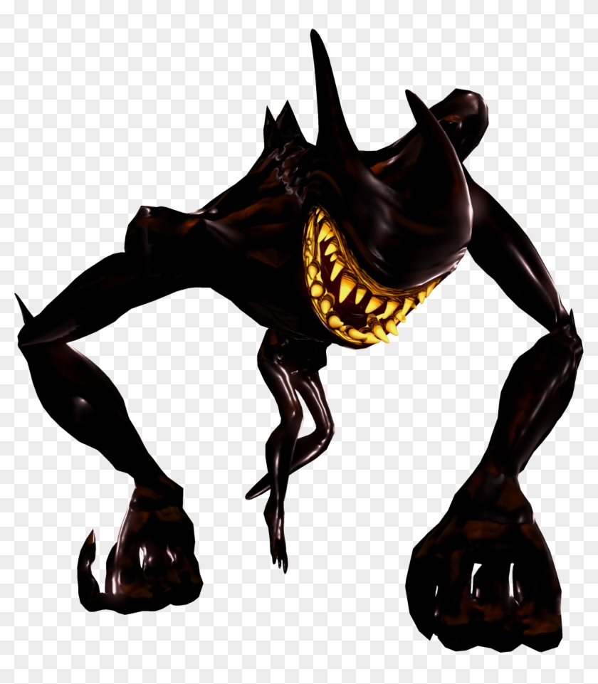 Bendy And The Machine - Bendy And The Ink Machine Beast Bendy Clipart #1586800