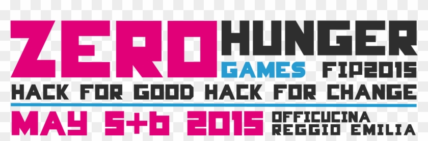 Zero Hunger Games - Graphic Design Clipart