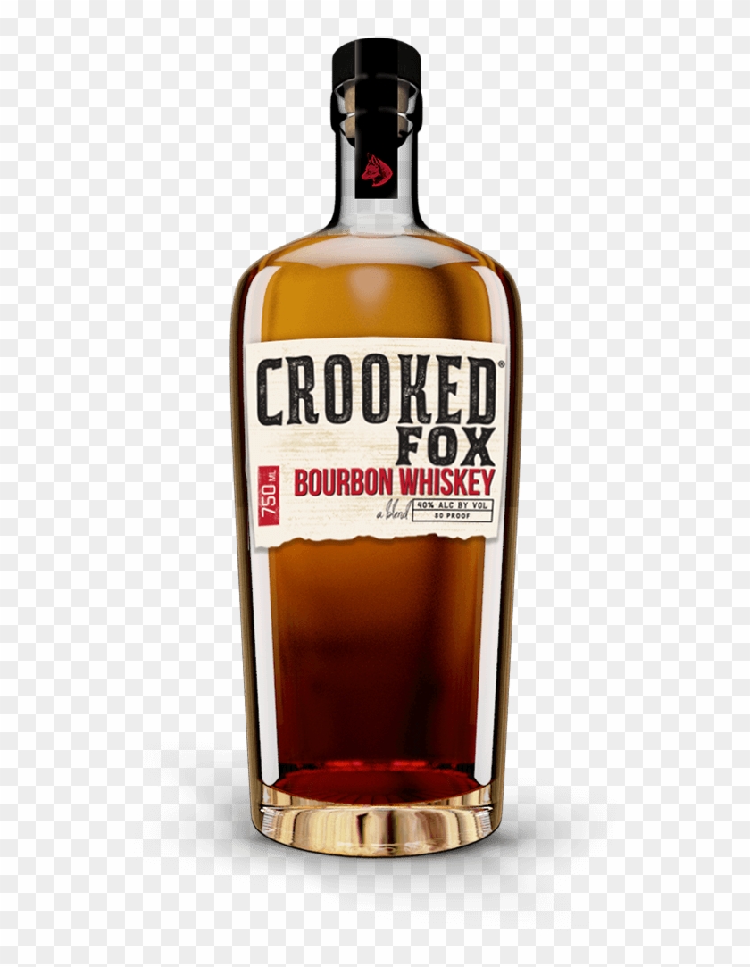 Crooked Fox - Bourbon Whiskey - Crooked Fox Bourbon Whiskey Clipart #1587112