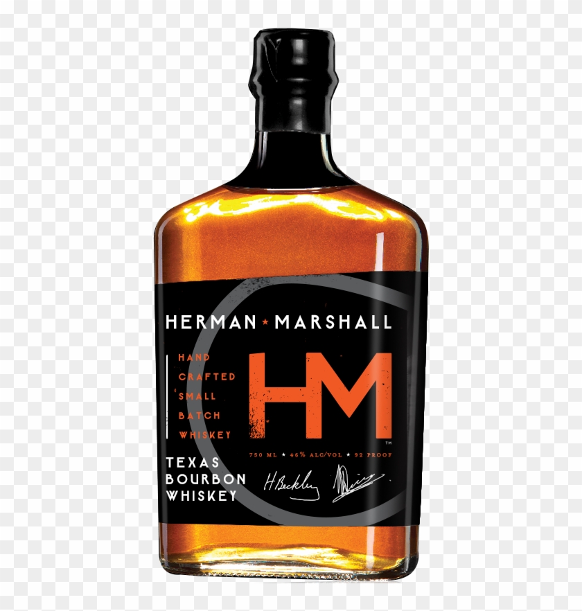 Bourbon Whiskey - Herman Marshall Texas Rye Whiskey Clipart #1587169